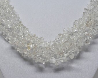 Lovely frost color beaded necklace
