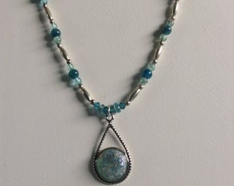 Ancient Roman Glass Necklace