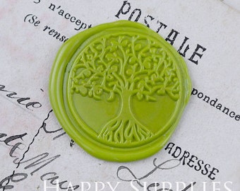 Buy 1 Get 1 Free - 1pcs The Tree of Life Gold Plated Wax Seal Stamp (WS321)
