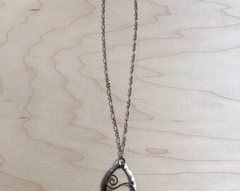 Re-purposed Materials Necklace