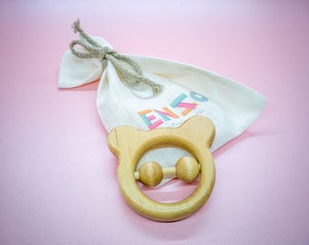 Gift for baby | Newborn gift | Handmade wooden toy ! Handmade organic baby shower gift | Handmade baby toy | organic baby toy |