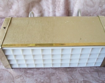 Vintage gold cardboard bed lamp. C2-523-.25