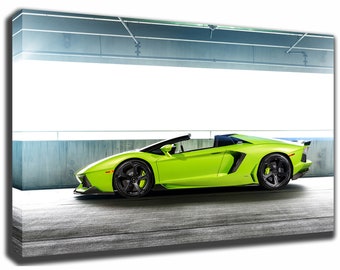 LAMBORGHINI AVENTADOR Canvas/Poster Wall Art Pin Up HD Gallery Wrap Room Decor Home Decor Wall Decor