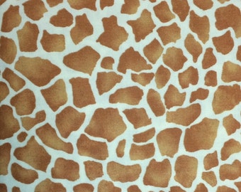 Michael Miller - TALLEST GIRAFFE (Tan) - 100% Cotton Premium Quality Fabric - Per 1/2 Yard