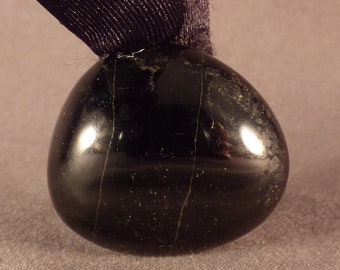 Madagascan Schorl Black Tourmaline Freeform - 34mm, 28g