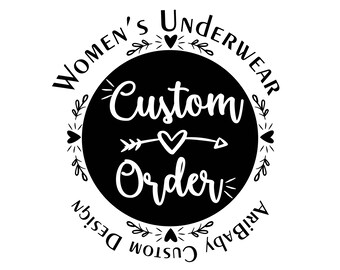 Custom Womens Underwear - Womens Scrundlewear - Womens Bunzies - Womens Panties - Boyshort - Cheeky Panties - Cheeky Booty Shorts -Maternity