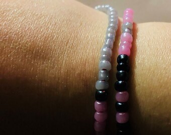 Be Stronger Than The Storm Morse code wrap bracelet (63)