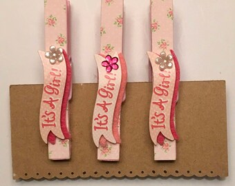 Decorated Clothespin Magnets