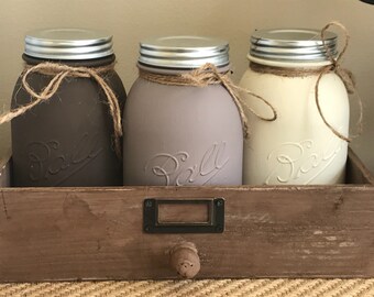 Mason Jar Canister Set