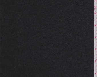 Black Faux Fur, Fabric By The Yard