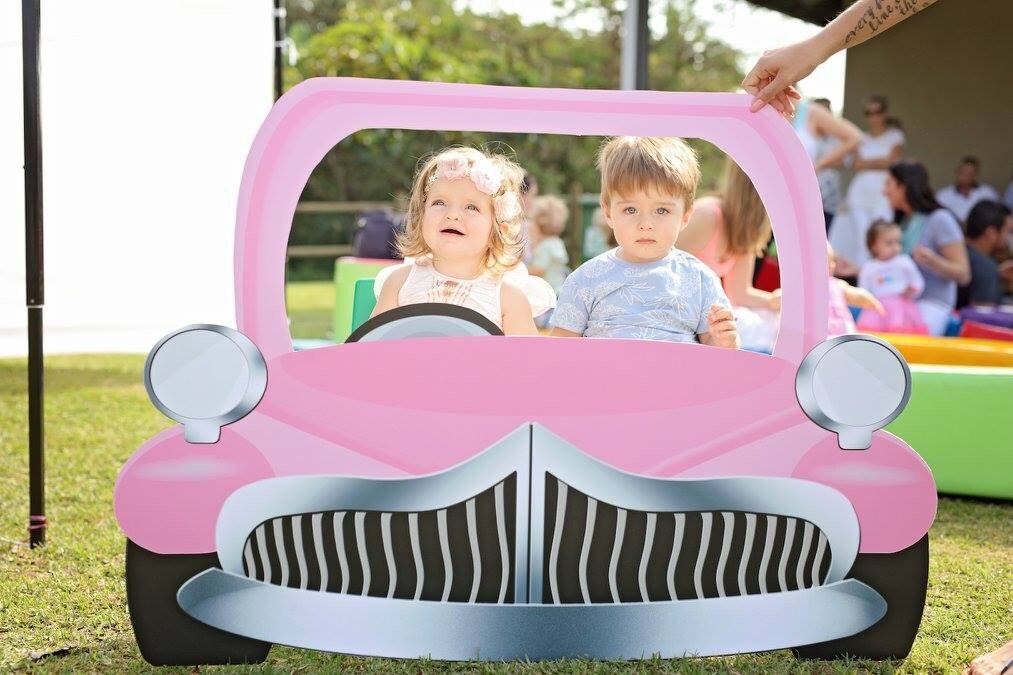 Pink GREASE inspired EXtra Large Car Photo Booth Prop Grease