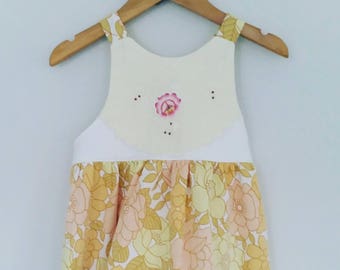 Size 3 - Vintage Embroidered Dress