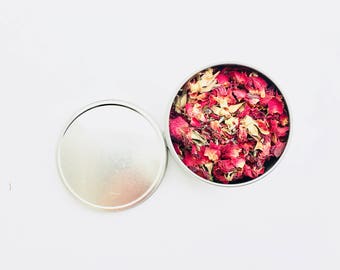 Dried Lavender and Rosebuds
