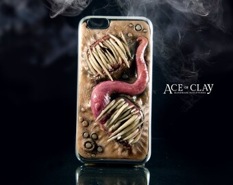 Twins Monster Case for iPhone 6/6s Plus - horror art creepy weird phone accessories accessory protective teeth strange oddity oddities ooak