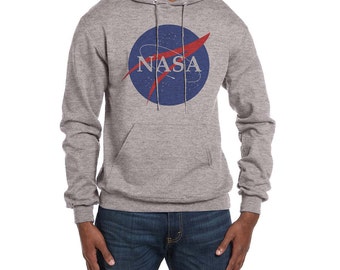 Nasa Sweatshirt Nasa Sweater Nasa Jumper with Nasa Logo for