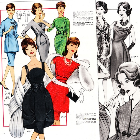 1960s pattern drafting fashion PDF
