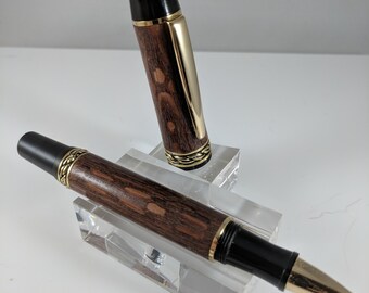 Olympian Elite Rollerball Pen with gold accents