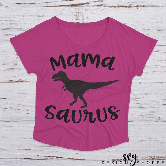 Download Mama Saurus SVG File DXF EPS png Cut Files Printable Clipart