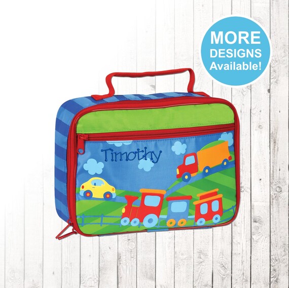 Personalized Train Lunch box Stephen Joseph Lunch Box