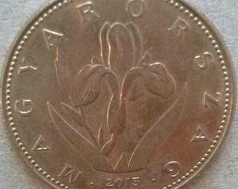 3 coins 20 Hungarian Forints 2015 2016 and 2017 Hungarian currency Money of Hungary Hungarian coins Europe coins Forints Currency of Hungary