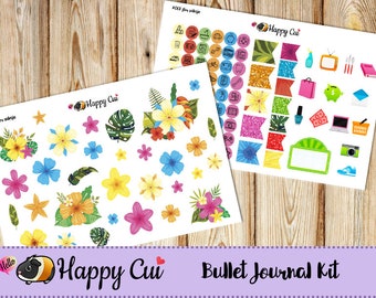 Wildflower // Bullet Journal Sticker Kit