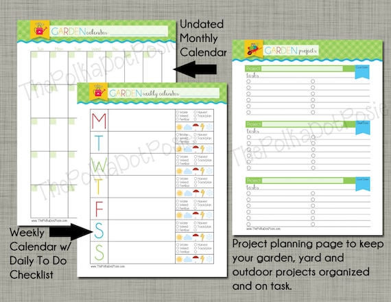 garden planner calendar