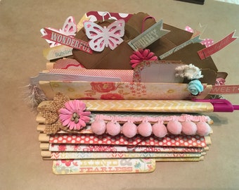 Rolodex card file/Altered Book