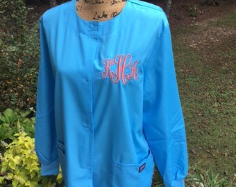 Personalized Lab Coat. Monogrammed Lab Coat. Personalized Lab Jacket. Nurse, Tech, Lab, Physician, Assistant, Medical Staff. ID4350