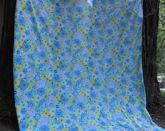 Far Out Springmaid Floral Full Sheet