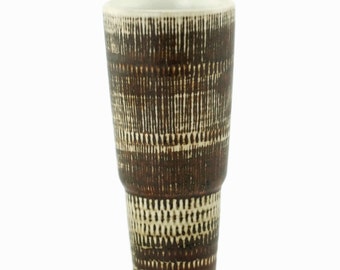 Vintage Hertha Bengtson for Rörstrand of Sweden Textured Vase