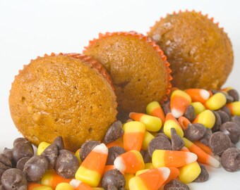 Pumpkin Muffins - 12 full-sized muffins