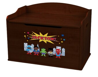 super hero toy box