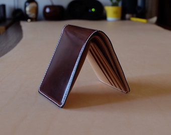MILDY HANDS - SW01 - Short Wallet ( Shell Cordovan ) Antique / Nature