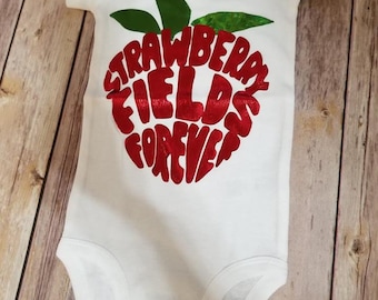 Strawberry Fields forever bodysuit