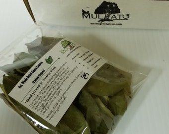 1oz. Whole Dried Guava Leaves - Hand Picked from Puerto Rico