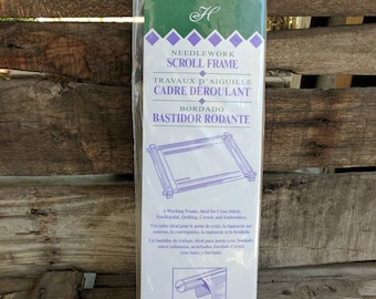 Needlework Scroll Frame 6"X12"