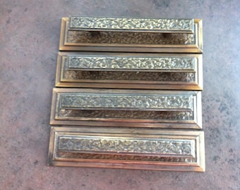 Vintage Drawer Handles - Metal Handles and Plates - Furniture Hardware - Reno Project