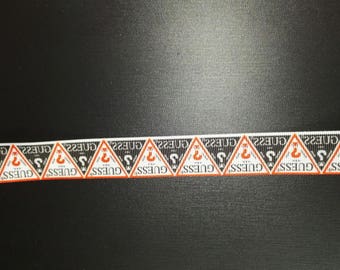 Guess Ribbon pacifier clip