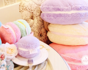 Fluffy Macarons cushions |Afternoon Tea andDessert | Cute and Kawaii | Gift & Accessories