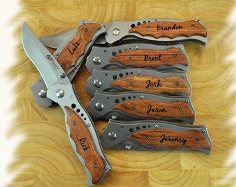 Engraved Knife,Engraved Groomsmen Gift, Engraved Pocket Knife ,Best Man gift ,Knife Engraved , Customized knife, Personalized Gifts Knife
