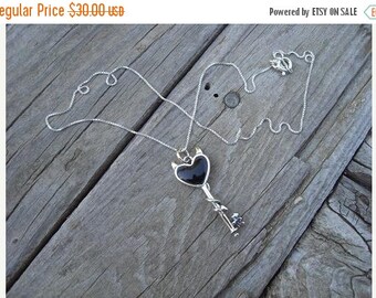 ON SALE Little devil necklace in sterling silver