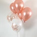 She Said Yes Balloons Rose Gold Balloons Wedding Balloons Engagement Balloons Bridal Shower Engagement Party Bachelorette Party She Said Yes