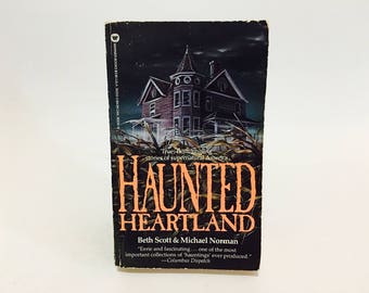 Vintage Non Fiction Book Haunted Heartland by Norman & Scott 1986 Paperback