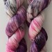 All you need is love / 80/20 Merino High Twist Nylon / 4ply hand dyed yarn