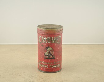 Vintage Calumet Baking Powder Tin