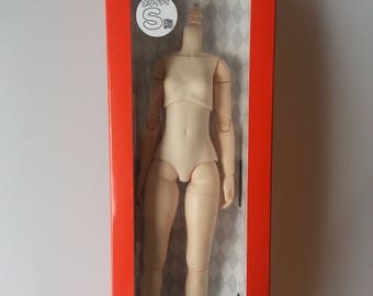 24cm Obitsu Body, Soft Bust S, White