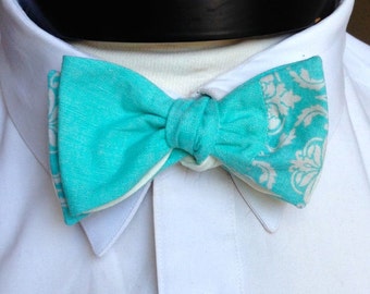 The Walt - Our Disney Inspired bowtie in Frozen colors (Elsa)