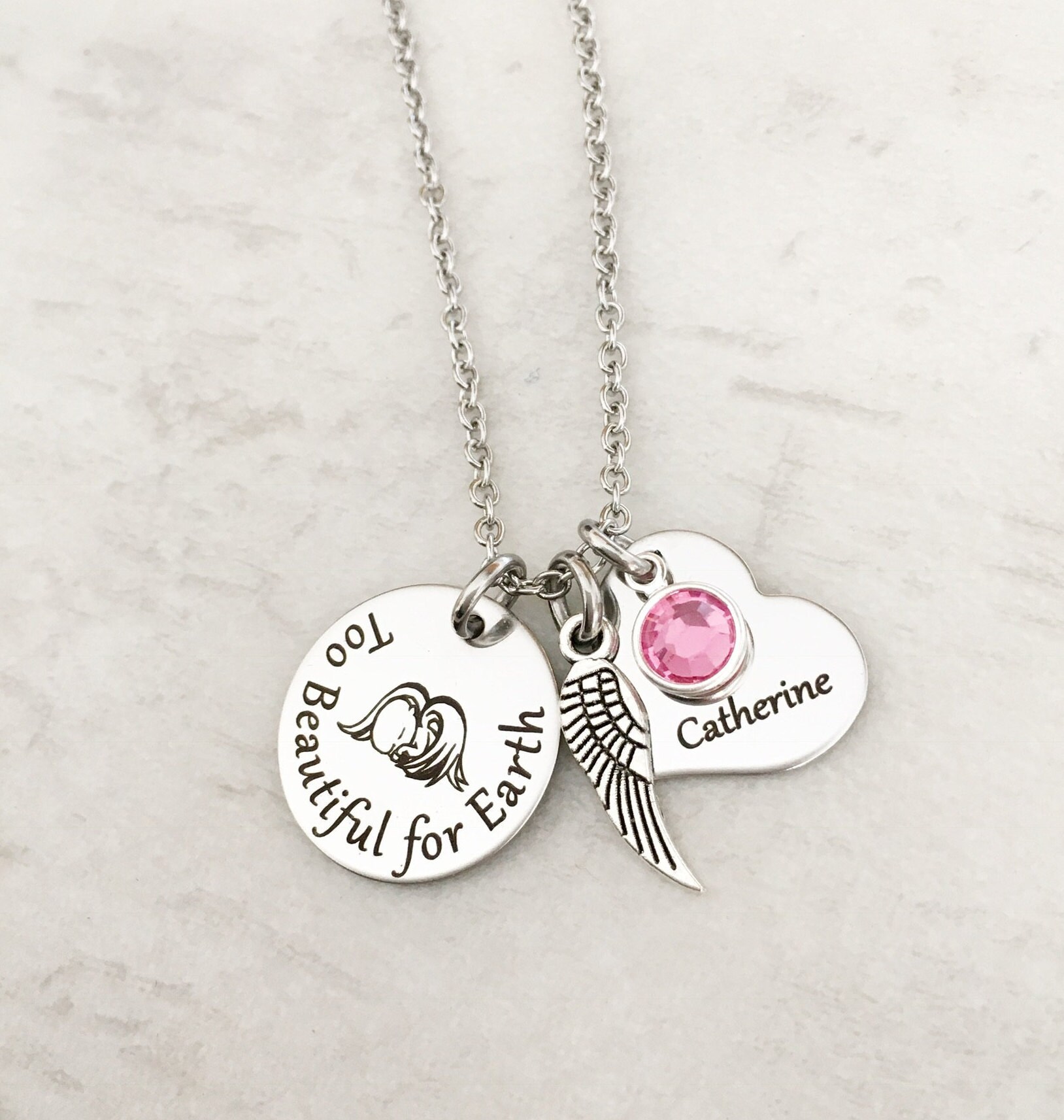 Loss of a Child Jewelry Sympathy Jewelry Gift Miscarriage