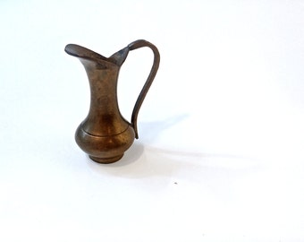 Miniature Brass Pitcher - Creamer