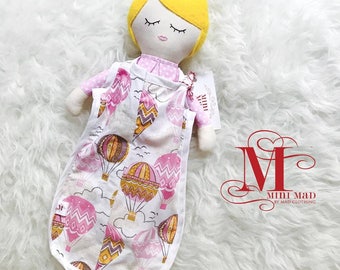 Dolly with Mini Sleeping Bag